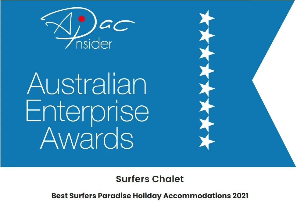 Best Surfers Paradise Holiday Accommodations 2021 AWARD